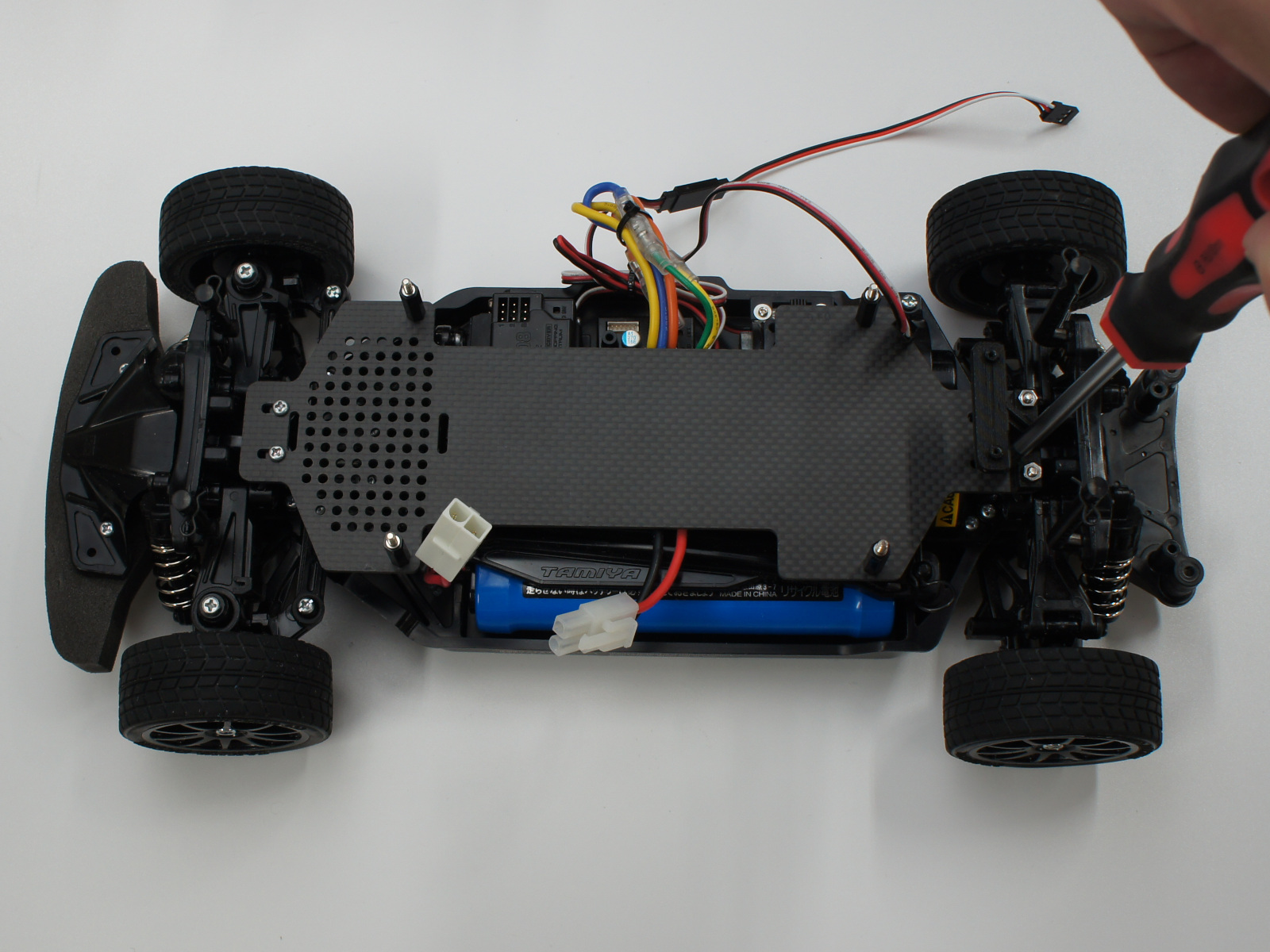 京商 dnano オプション付きシャーシ スターターパックのセット 京商